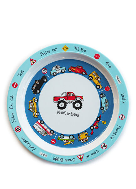 Cars Melamin Çocuk Mama Tabağı