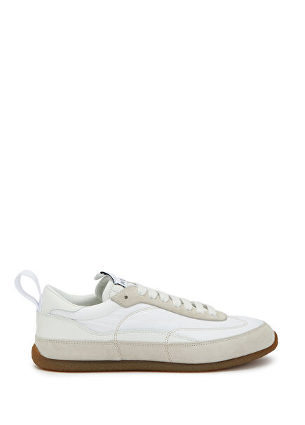 EC1 Beyaz Kadın Deri Sneaker