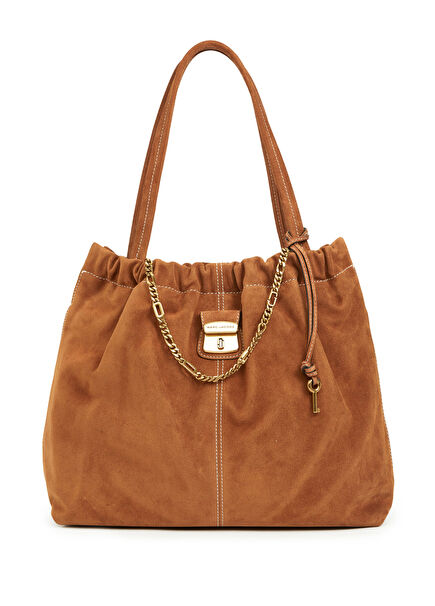 Cristina Bakır Kadın Süet Alışveriş Çantası