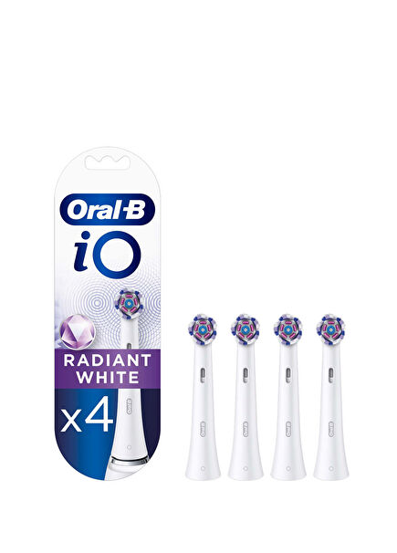 iO Radiant White Replacement Toothbrush Heads 4 Pack