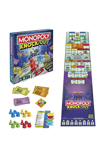 Monopoly Knockout Board Game