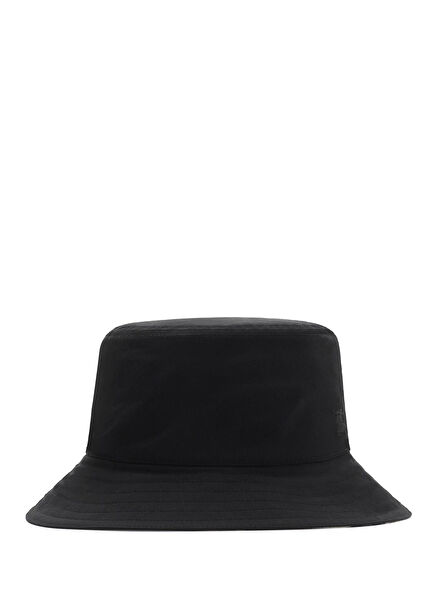 Reversible Gabardine Bucket Black Men's Hat