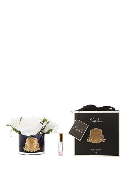 Golden Fragrance with 5 Roses