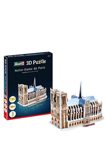 Notre Dame Mini 39 Parça 3D Puzzle