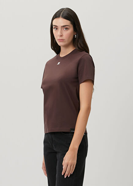Kahverengi T-shirt
