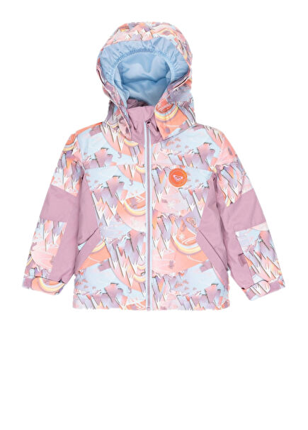 Snowy Tale Jk Renkli Kız Çocuk Snowboard Montu