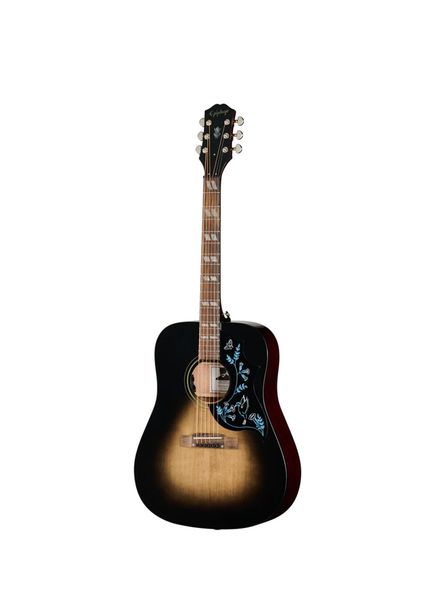 Eric Church Hummingbird Dark Cobra Burst Elektro Akustik Gitar 
