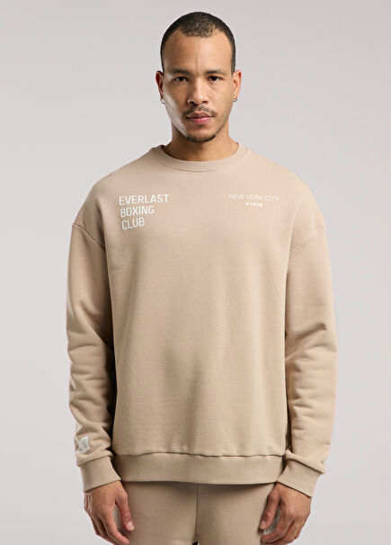Boxing Club Kum Uzun Kollu Erkek Sweatshirt