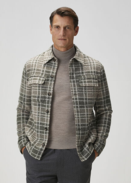 Ekose Desenli Dış Gömlek