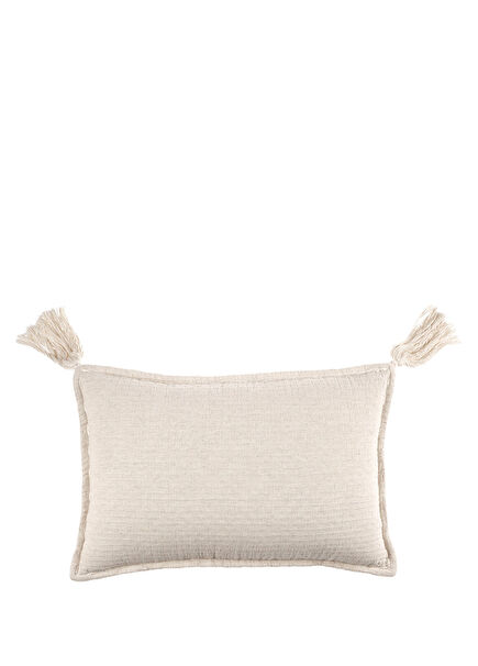 Valen Naturel Keten Kırlent 40 x 60 cm