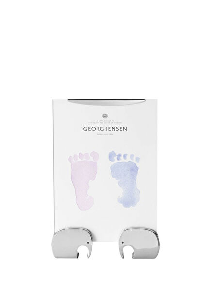 Elephant Detailed Glass Photo Frame