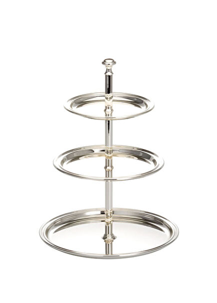 Silver Three-Layer Service 30 cm