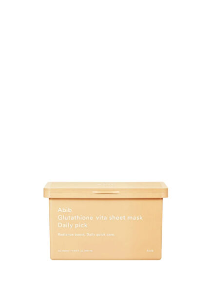 Glutathione Vita Sheet Mask Daily Pick Nemlendirici Yüz Maskesi 350 ml
