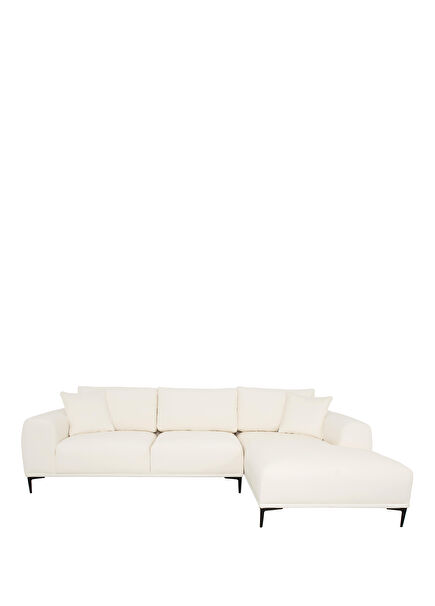 Armond Corner with Metal Legs Corner Set