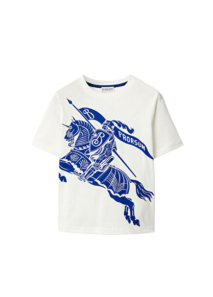 Burberry Cotton Kids White T-Shirt
