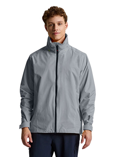 Crew Hooded 2.0 Gri Erkek Spor Ceket