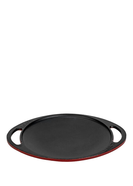 Burgundy Cast Iron Monolithic Double Handle Round Hair Roasting Pan 20 cm