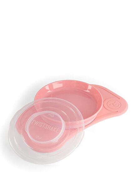 Pembe Vakumlu Bebek Çocuk Tabak ve Mama Altlığı Seti 