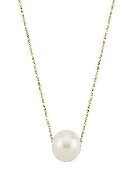 Deep Sea 14 Karat Gold Women's Pearl Necklace