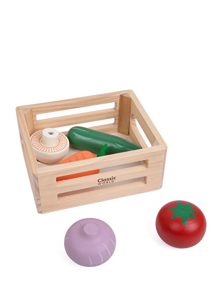Wooden Toy Vegetable Set