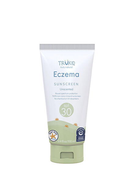 Eczema Sunscreen Unscented SPF30 Unscented Baby Sunscreen For Eczema-Prone Skin 100 ml