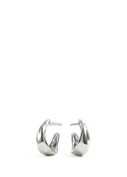 Seren 925 Sterling Silver Women's Hoop Earrings
