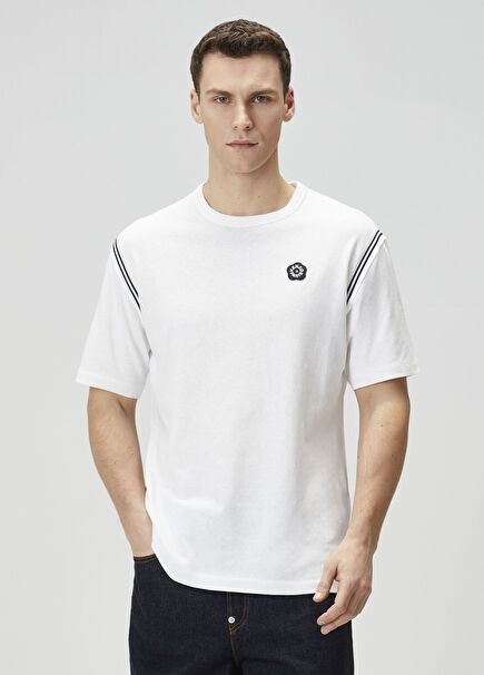 Boke Flower 2 Beyaz T-shirt