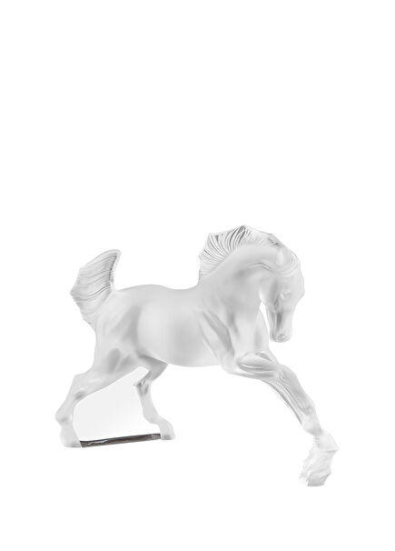 Horse Şeffaf Kristal Obje