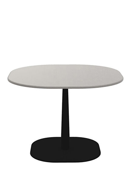 Enjoy Sepia Black Grey Aluminum Side Table