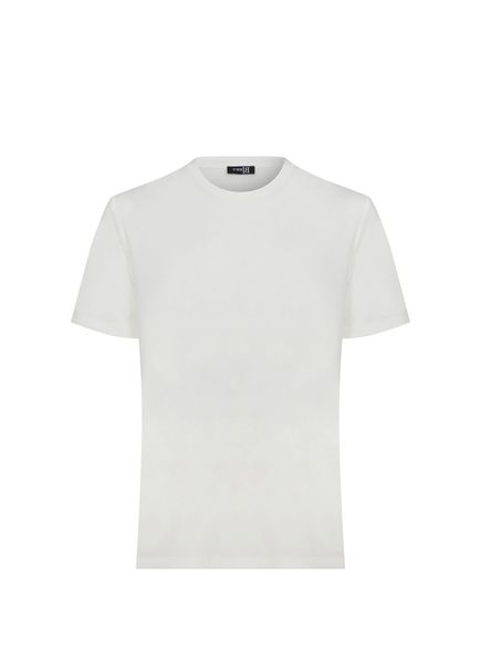 Seta Beyaz Kısa Kollu Erkek T-shirt