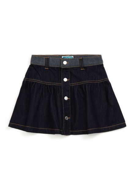 Lacivert Kız Çocuk Denim Etek