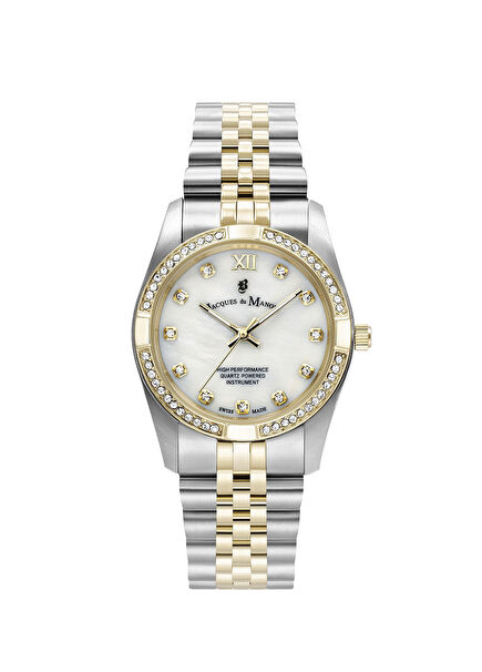 JWL02002 Altın Gümüş Rengi Kadın Kol Saati