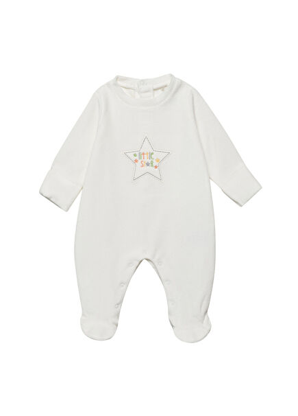 Long Sleeve Unisex Baby Velvet Jumpsuit