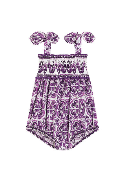 Purple Baby Girl Jumpsuit