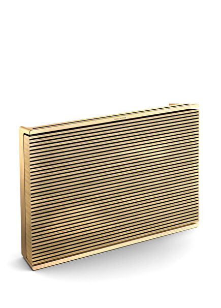 Beosound Level Golden Oak Wood Portable Multiroom Wireless Speaker