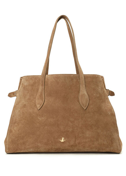 Camel Women's Suede Bag