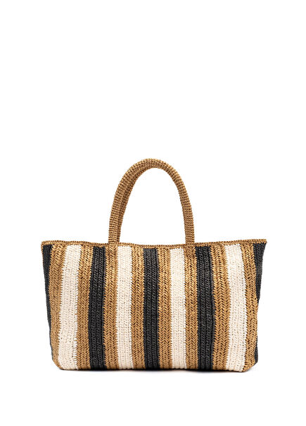 Multicolored Women's Bag With Purple