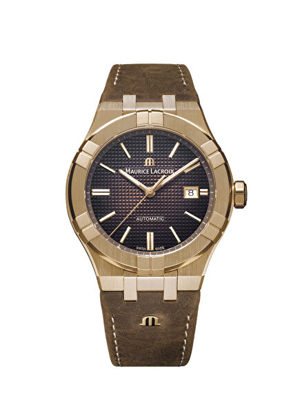 ML-AI6008BRZ01730-3 Kahverengi Deri Erkek Kol Saati