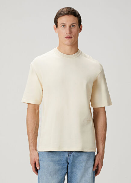 Fino Kırık Beyaz T-shirt