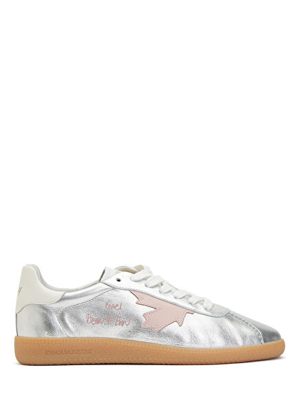 Rebel Silver Kadın Deri Sneaker