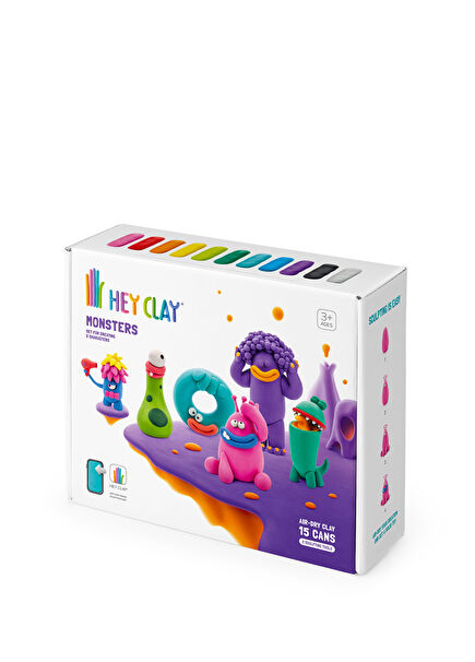 Monsters Air-Dry Clay Pack of 15