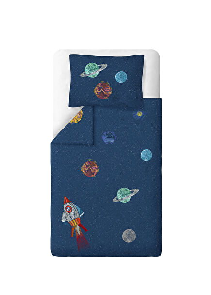 Organic Cotton Single Kids Duvet Cover Set