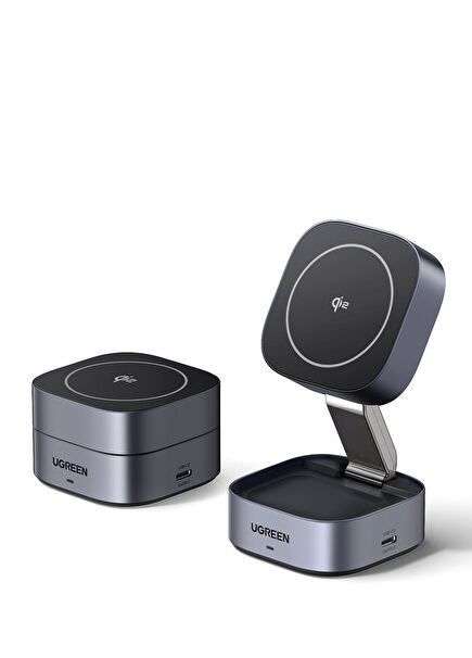 2-in-1 MagSafe Kablosuz Hızlı Şarj Standı