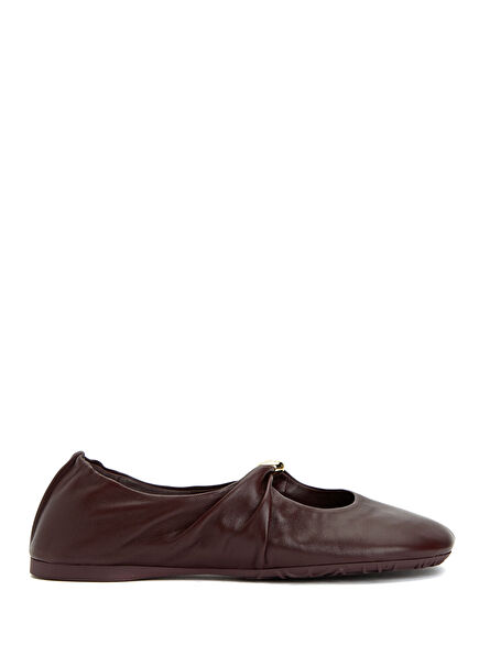 Pebble Bordo Deri Babet