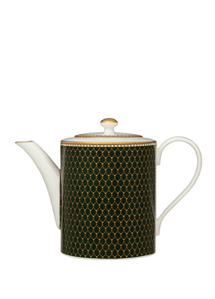 GC Antler Trellis Dark Green Gold Porselen Çaydanlık