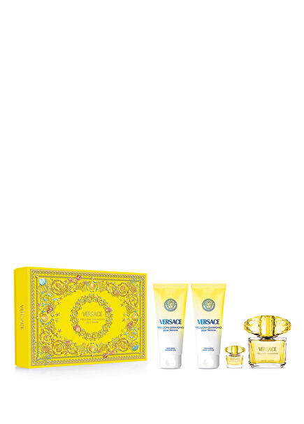 Yellow Diamond EDT 90 ml Perfume + 100 ml Shower Gel + 100 ml Body Lotion Women's Perfume Set