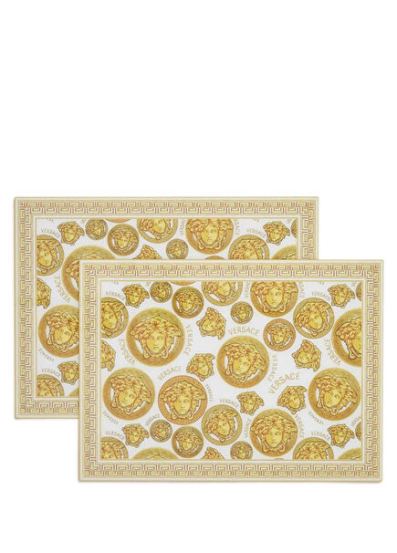 Medusa Baskılı 2li Amerikan Servis Seti