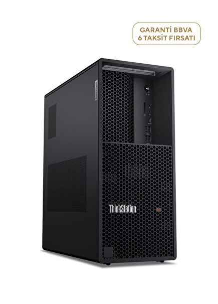 ThinkPad WS P3 V2 ULTRA-9 285K 24C 2x32GB RAM 5600MHz UDIMM 1x1TB SSD NVIDIA RTX4000ADA 20GB Windows 11 Pro 750W Tower Bilgisayar Kasası