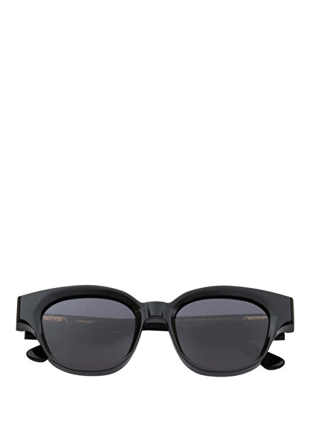 Geographia Black Acetate Women's Sunglasses
