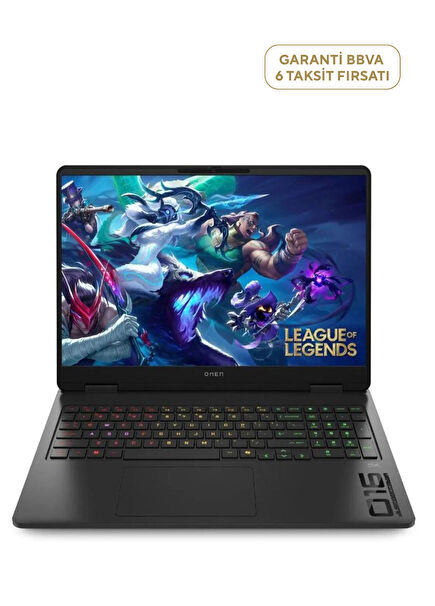 OMEN 16-AP0010NT AMD Ryzen AI 7 350 32GB RAM 1TB SSD 8GB RTX5060 16" 2K 144Hz FreeDos Gaming Laptop CE2B2EA 